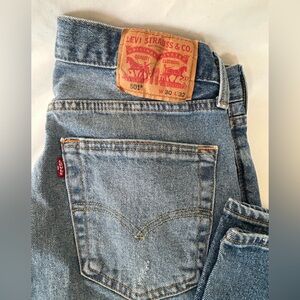 Levi's Classic Blue Men's Straight Jeans